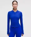 Lululemon Wunder Train Full-zip Jacket In Green