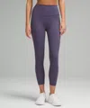 Lululemon Wunder Train High-rise Crop 23" In Purple