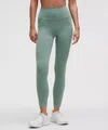 Lululemon Wunder Train High-rise Leggings 25" In Green