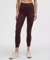 Lululemon Wunder Train High-rise Leggings 25" In Red