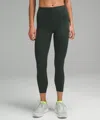 Lululemon Wunder Train High-rise Tight 25" In Green