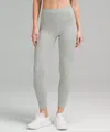 Lululemon Wunder Train High-rise Leggings 25" In Gray