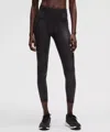 Lululemon Wunder Train High-rise Tight 25" Matte Foil