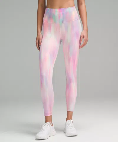 Lululemon Wunder Train High-rise Leggings 25" In Pink