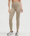 Lululemon Wunder Train High-rise Leggings 28" In Gray