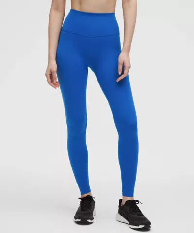Lululemon Wunder Train High-rise Leggings 28" In Blue