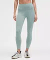 Lululemon Wunder Train High-rise Leggings With Pockets 25" In Green