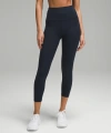 Lululemon Wunder Train High-rise Leggings With Pockets 25" In Blue