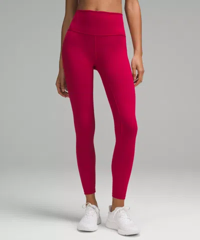 Lululemon Wunder Train High-rise Leggings With Pockets 25" In Pink