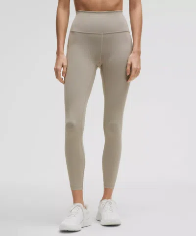 Lululemon Wunder Train High-rise Leggings With Pockets 25" In Gray