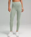 Lululemon Wunder Train High-rise Leggings With Pockets 28" In Green