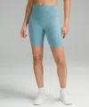 Lululemon Wunder Train High-rise Short 8" In Blue