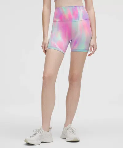Lululemon Wunder Train High-rise Shorts 6" Wash