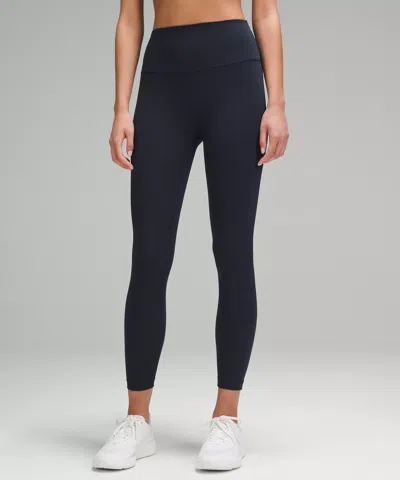 Lululemon Wunder Train Performance-leggings In Blue