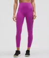 Lululemon Wunder Train High-rise Tight 25" In Pink