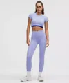 Lululemon Wunder Train High-rise Tight 25" In Blue