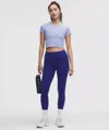 Lululemon Wunder Train High-rise Tight 25" In Blue