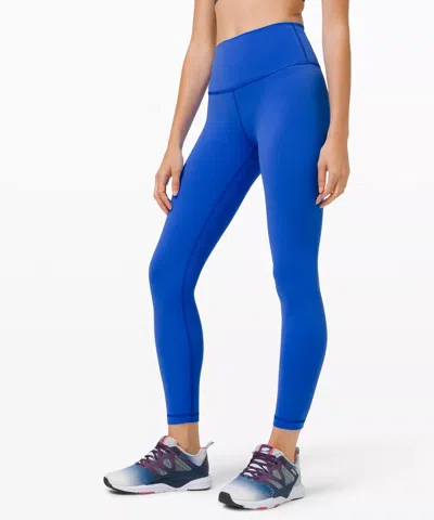 Lululemon Wunder Train High-rise Tight 25" In Neon