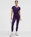 Lululemon Wunder Train High-rise Tight With Pockets 28" In Purple
