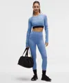Lululemon Wunder Train High-rise Tight 25" In Blue