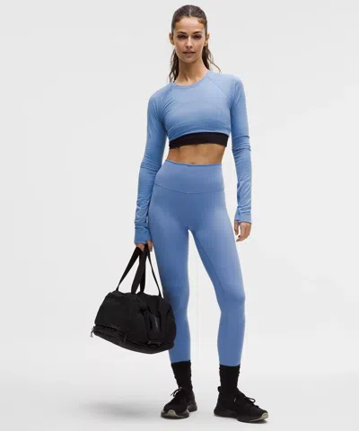 Lululemon Wunder Train High-rise Tight 25" In Blue