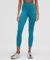 Lululemon Wunder Train Mesh Panel High-rise Leggings 25"