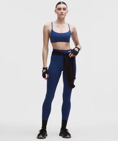 Lululemon Wunder Train No Line High-rise Tight 25" In Blue