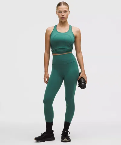 Lululemon Wunder Train No Line High-rise Tight 25" In Green