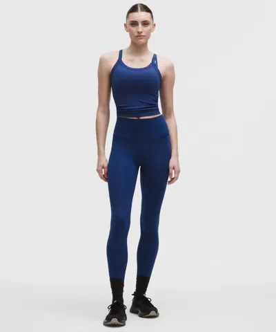 Lululemon Wunder Train No Line High-rise Tight 28" In Blue