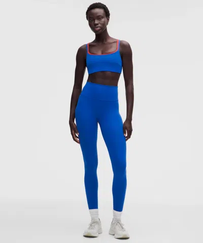 Lululemon Wunder Train No Line High-rise Tight 28" In Blue