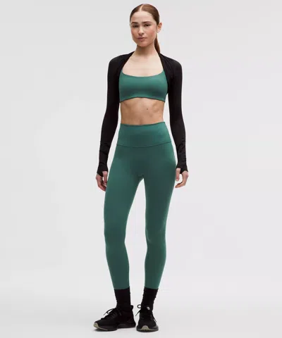 Lululemon Wunder Train No Line High-rise Tight 28" In Green