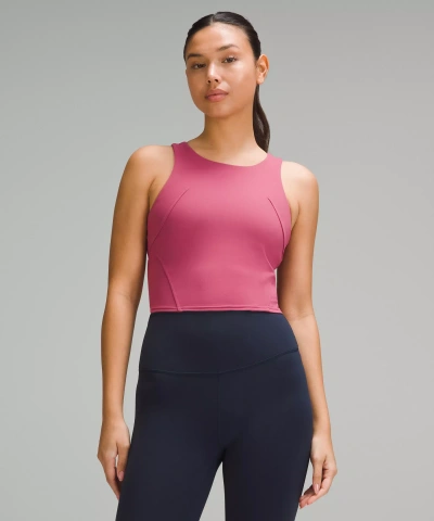 Lululemon Wunder Train Racerback Tank Top In Pink