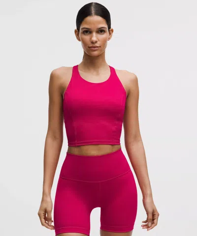 Lululemon Wunder Train Racerback Tank Top In Pink