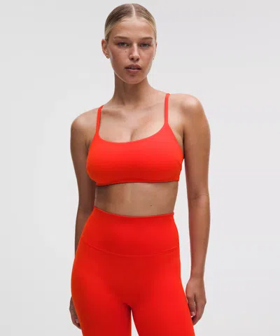 Lululemon Wunder Train Strappy Racer Bra