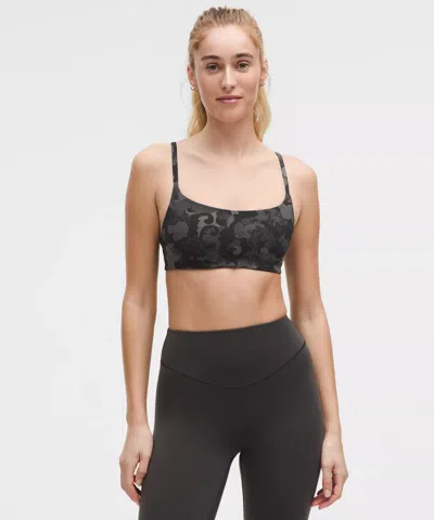 Lululemon Wunder Train Strappy Racer Bra Light Support, A/b Cup In Black