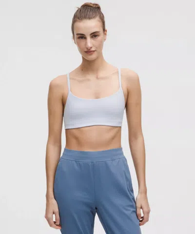 Lululemon Wunder Train Strappy Racer Bra Light Support, A/b Cup In Gray