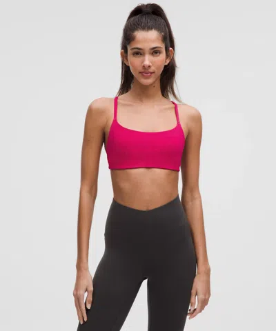 Lululemon Wunder Train Strappy Racer Bra Light Support, A/b Cup