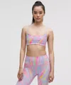 Lululemon Wunder Train Strappy Racer Bra Light Support, A/b Cup