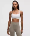 Lululemon Wunder Train Strappy Racer Bra Light Support, A/b Cup