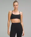 Lululemon Wunder Train Strappy Racer Bra Light Support, A/b Cup