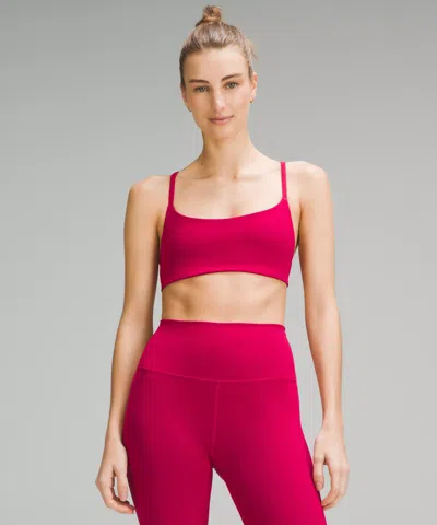 Lululemon Wunder Train Strappy Racer Bra Light Support, A/b Cup