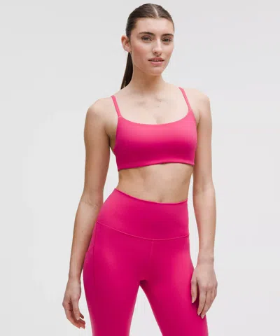 Lululemon Wunder Train Strappy Racer Bra Light Support, C/d Cup