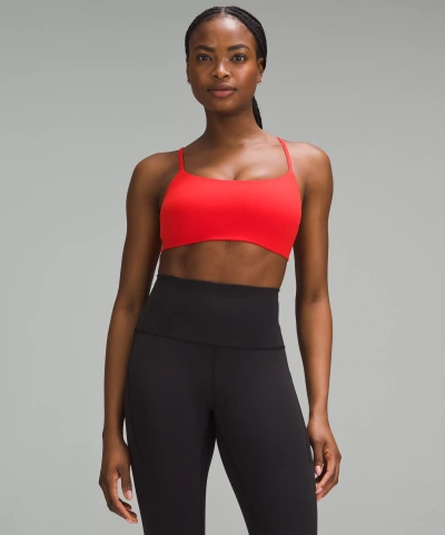 Lululemon Wunder Train Strappy Racer Bra Light Support, C/d Cup