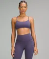 Lululemon Wunder Train Strappy Racer Bra Light Support, C/d Cup In Burgundy
