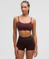 LULULEMON WUNDER TRAIN STRAPPY RACER BRA LIGHT SUPPORT, C/D CUP