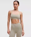 Lululemon Wunder Train Strappy Racer Bra Light Support, C/d Cup In Neutral