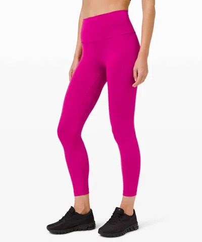 Lululemon Wunder Train Train High-rise Tight Leggings In Ripened Raspberry In Multi