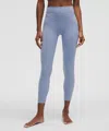 Lululemon Wunder Under Everlux High-rise Leggings 25" In Blue