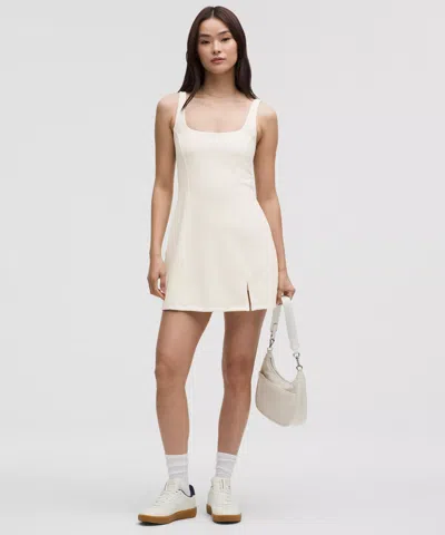 Lululemon Wunder Under Smoothcover Dress Light Support, A/b Cup In Neutral