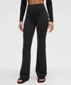 Lululemon Wunder Under Smoothcover High-rise Bootcut Leggings 34" In Black